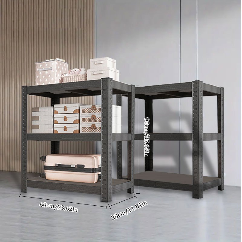 家用多功能3 层可调节储物架