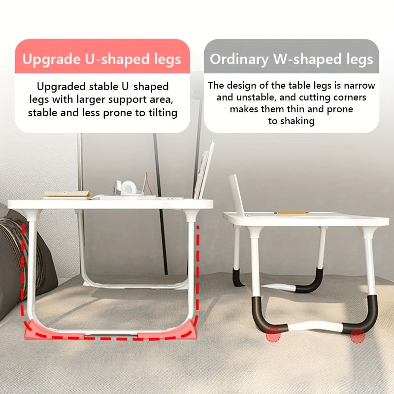 超便携笔记本电脑床头柜