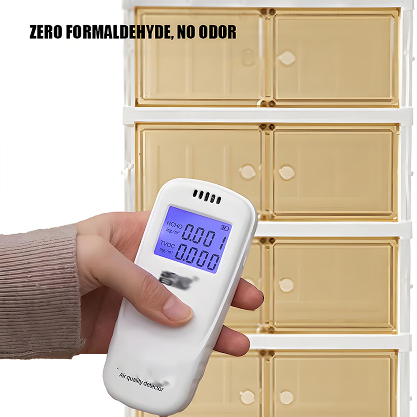 KRKZ 6-Tier Foldable Shoe Organizer - Double Row Clear Storage Box for Shoes/Toys, No Assembly Needed, Space-Saving Dustproof Design (15.8"x9.3"x20.1")